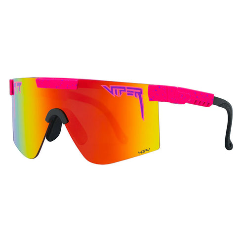 Pit Viper The Originals 2.0 The Radical Wide Sunglasses - HDPV (Polarised Mirror Rainbow Lens) (Copy) — Lifestyle (image 2…