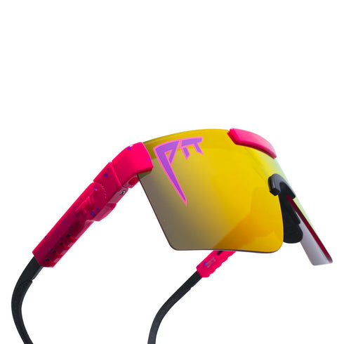 Pit Viper The Originals 2.0 The Radical Wide Sunglasses - HDPV (Polarised Mirror Rainbow Lens) (Copy) — Lifestyle (image 5…