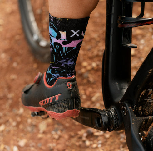 Sox Footwear Crew Socks - Pastel Black