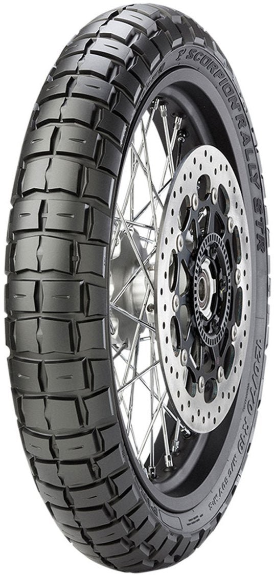 Pirelli Scorpion Rally STR Front Tyre - 90/90-21 M/C 54V M+S TL (A)