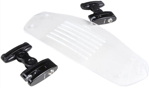 Puig Multi-Adjustable Visor Clip-On - Light Smoke (325x102mm)