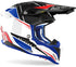Airoh 2023 Aviator 3 Push Helmet - Blue/Red Gloss