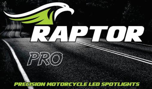 Desert Fox Raptor Pro RP2 Precision Motorcycle LED Spot Light Kit