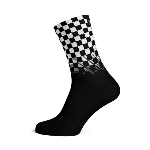 Sox Footwear Crew Socks - Racing Flag — Lifestyle (image 1 of 2)