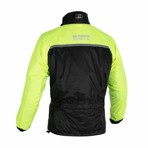 Oxford Rainseal Over Jacket - Black/Fluo