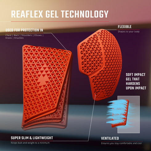 Leatt Reaflex Pro Knee Guard - Black