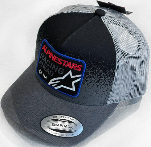 Alpinestars Gravel Trucker Hat - Dark Grey/Black — Lifestyle (image 3 of 3)