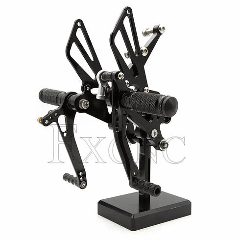 FXCNC Racing Kawasaki ZX10-R (2004-2005) Footrest Rear Set - Black