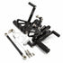 FXCNC Racing Kawasaki ZX10-R (2004-2005) Footrest Rear Set - Black