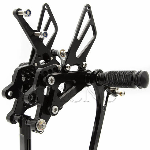 FXCNC Racing Kawasaki ZX10-R (2004-2005) Footrest Rear Set - Black