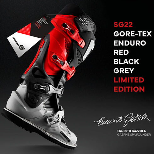 Gaerne SG-22 GORE-TEX® Enduro Boots - Red/Black