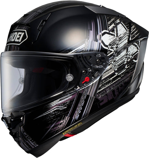 Shoei X-Spirit Pro Cross Logo Helmet - TC-5 (Black/White) — Motorcycle Helmets (image 1 of 4)