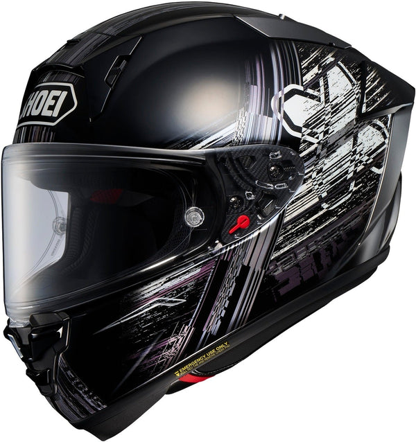Shoei X-Spirit Pro Cross Logo Helmet - TC-5 (Black/White) — Motorcycle Helmets (image 1 of 4)