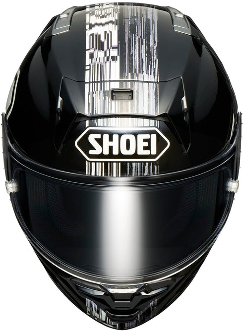 Shoei X-Spirit Pro Cross Logo Helmet - TC-5 (Black/White) — Motorcycle Helmets (image 4 of 4)
