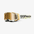 100% Racecraft 2 Succession Goggles - Mirror True Gold Lens