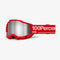 100% Accuri 2 Moto/MTB Goggles - Wolg (Mirror Silver Lens)
