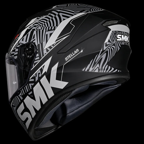 SMK Stellar Fury MA266 Helmet - Black/Grey