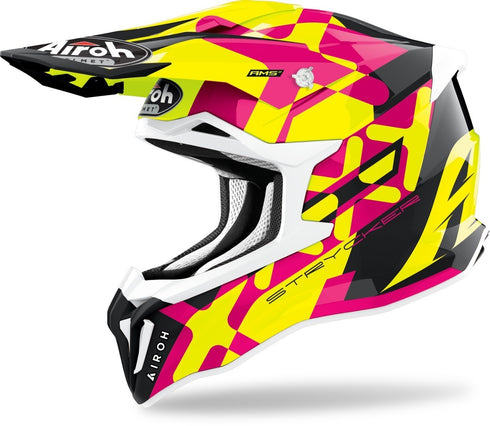 Airoh 2021 Strycker XXX Helmet - Pink Gloss