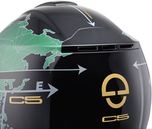 Schuberth C5 Globe Helmet - Green