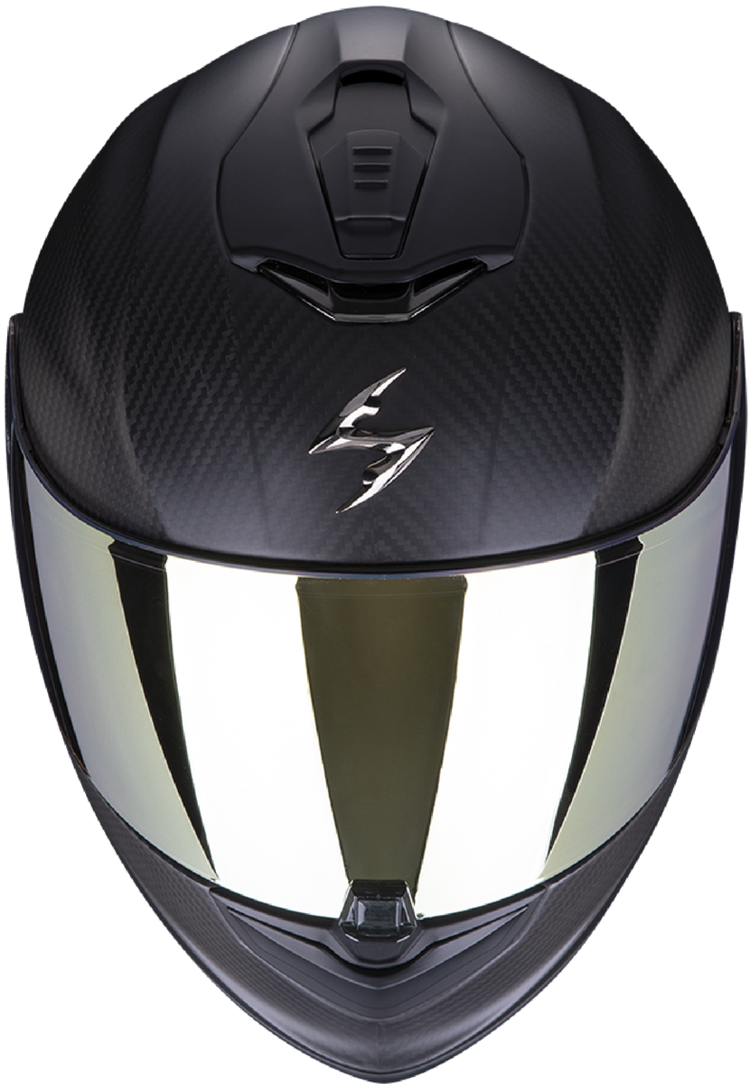 Scorpion EXO1400 EVO II Carbon Air Solid Helmet Black Bike Kings