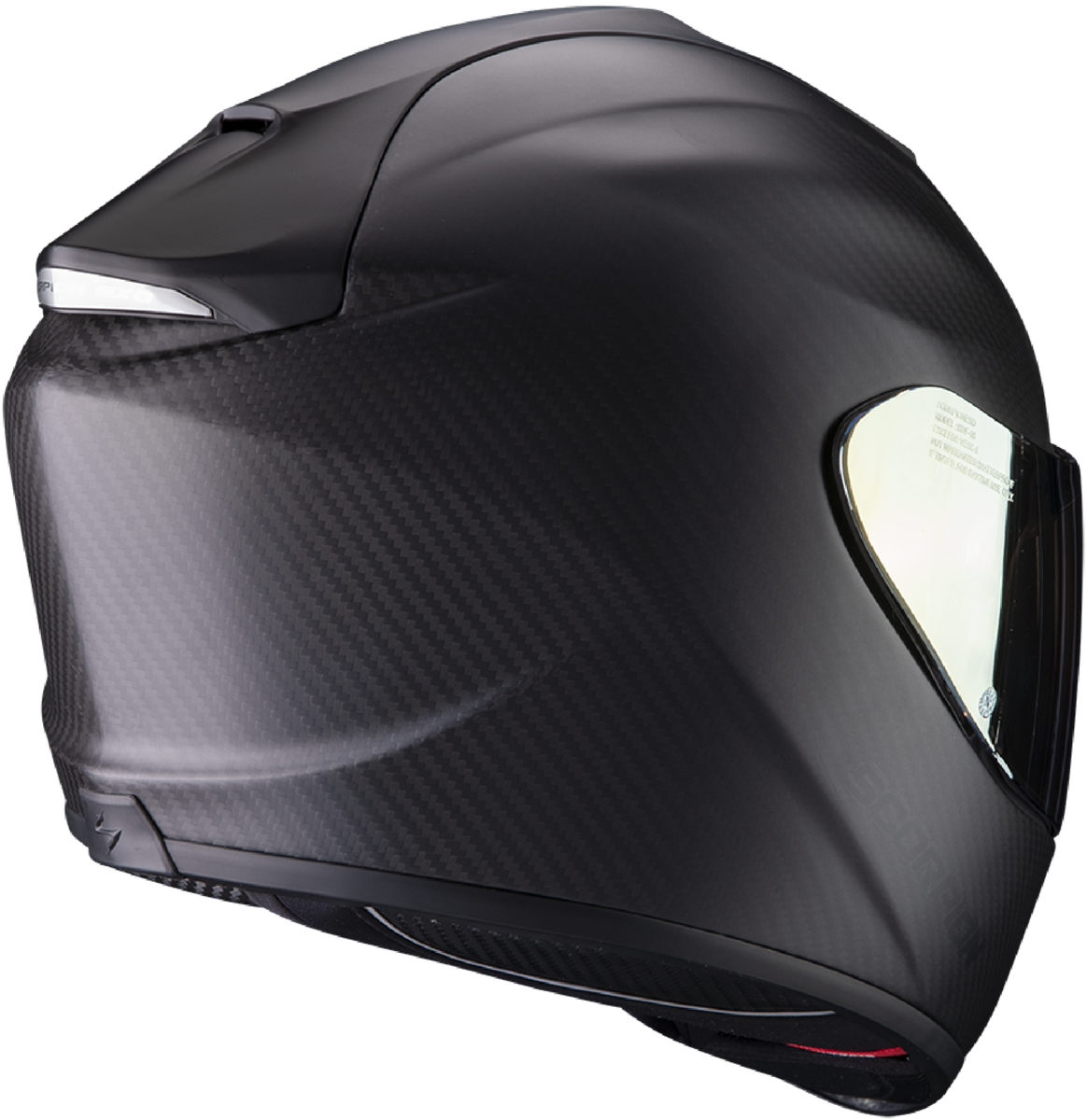Scorpion EXO1400 EVO II Carbon Air Solid Helmet Black Bike Kings