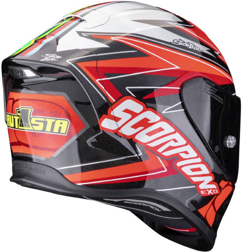 Scorpion EXO-R1 EVO Air Replica Helmet - Alvaro Bautista Red