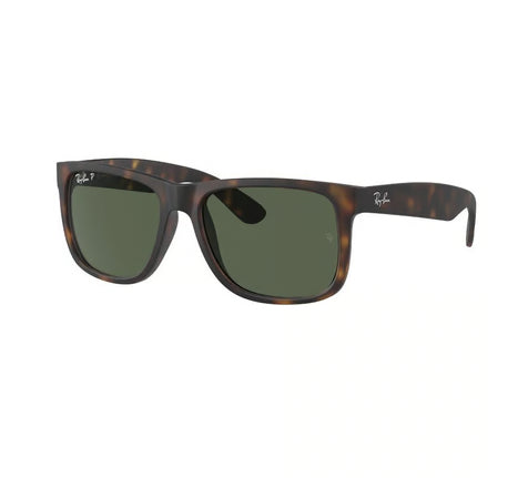 Ray-Ban Justin Classic Sunglasses - Matte Havana (Dark Grey Lens)