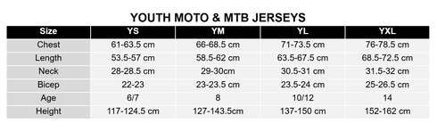 Fox Racing Youth 180 Draft Jersey - Snbrst