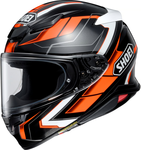 Shoei NXR2 Prologue Helmet - TC-8 (Black/Orange) — Motorcycle Helmets (image 1 of 10)