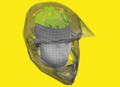 Shoei VFX-WR 06 Sparkle Helmet - TC-3