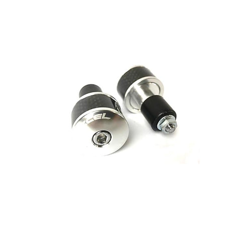 Trickbitz Round Handlebar End Weight with Carbon Inlay