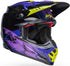 Bell Moto-9S Flex Fasthouse Slayco Helmet - Black/Purple Gloss