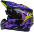 Bell Moto-9S Flex Fasthouse Slayco Helmet - Black/Purple Gloss