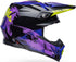 Bell Moto-9S Flex Fasthouse Slayco Helmet - Black/Purple Gloss