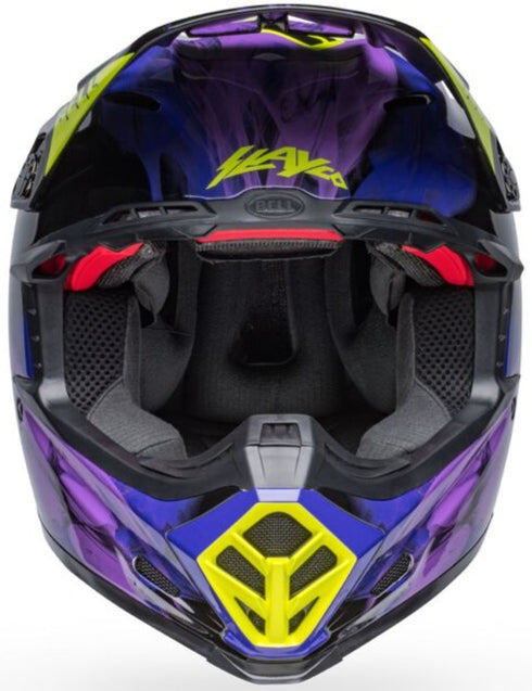 Bell Moto-9S Flex Fasthouse Slayco Helmet - Black/Purple Gloss