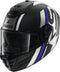Shark Spartan RS Carbon Shawn Helmet - Black/Silver/Blue Matt DBS