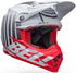 Bell Moto-9S Flex Fasthouse Sprint Helmet - White/Red Matt/Gloss