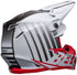 Bell Moto-9S Flex Fasthouse Sprint Helmet - White/Red Matt/Gloss
