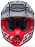 Bell Moto-9S Flex Fasthouse Sprint Helmet - White/Red Matt/Gloss