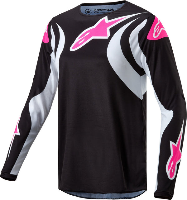Alpinestars 2024 Stella Fluid Jersey - Black/White