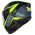 SMK Typhoon Thorn Helmet - MA848 (Black/Hiz Viz Yellow)
