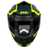 SMK Typhoon Thorn Helmet - MA848 (Black/Hiz Viz Yellow)