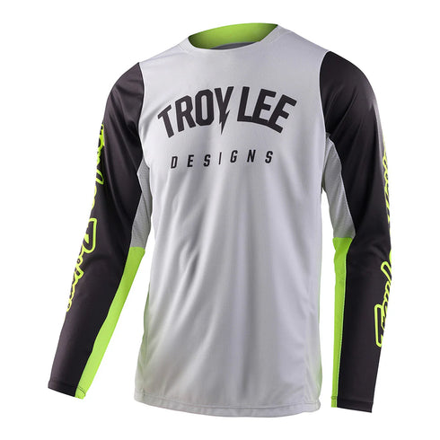Troy Lee Designs GP Pro Boltz Jersey - Fog/Fluo Yellow