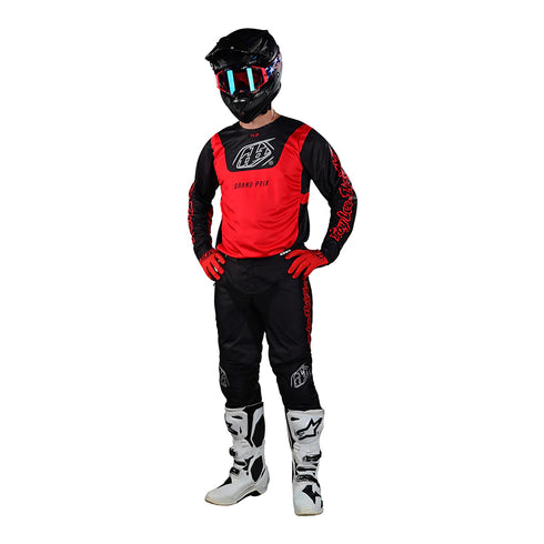 Troy Lee Designs GP Pro Blends Camo Pants - Red/Black