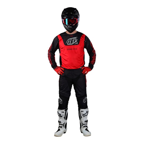 Troy Lee Designs GP Pro Blends Camo Pants - Red/Black
