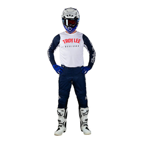 Troy Lee Designs GP Pro Boltz Jersey - White/Navy