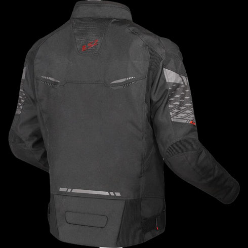 LS2 Ladies Apex Jacket - Black/Dark Grey