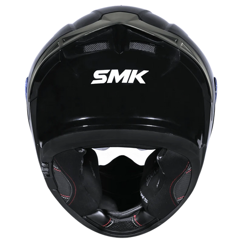 SMK Typhoon Solid Helmet - GL200 (Black)