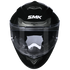SMK Typhoon Solid Helmet - GL200 (Black)