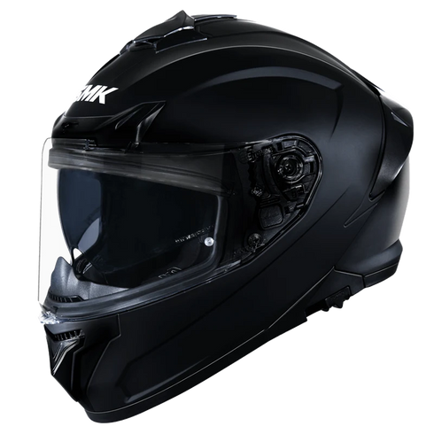 SMK Typhoon Solid Helmet - GL200 (Black)
